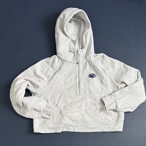 lululemon athletica Light Gray Penn State Scuba Half-Zip Hoodie
